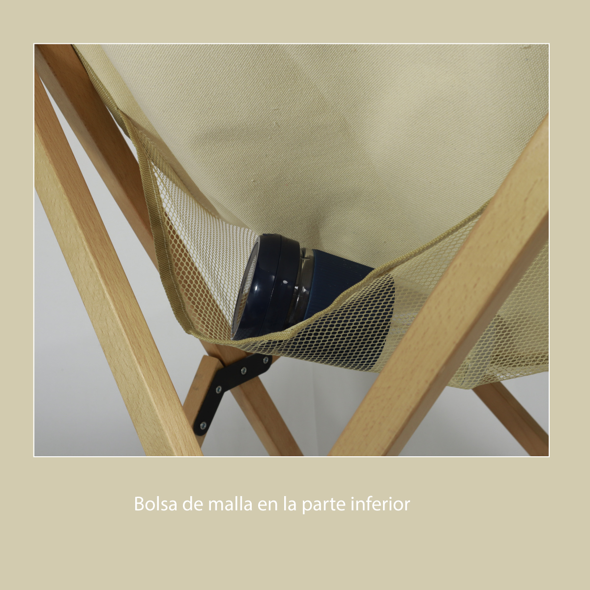 Silla de Mariposa Plegable de Madera, Silla portátil para Exterior Ligera para Camping