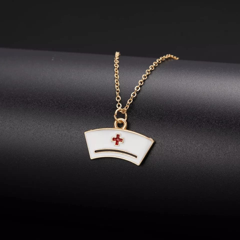 Dama Estetoscopio Collar Forma De Corazón Médico Enfermera