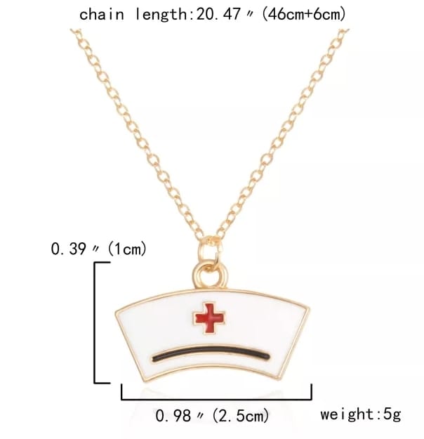 Dama Estetoscopio Collar Forma De Corazón Médico Enfermera