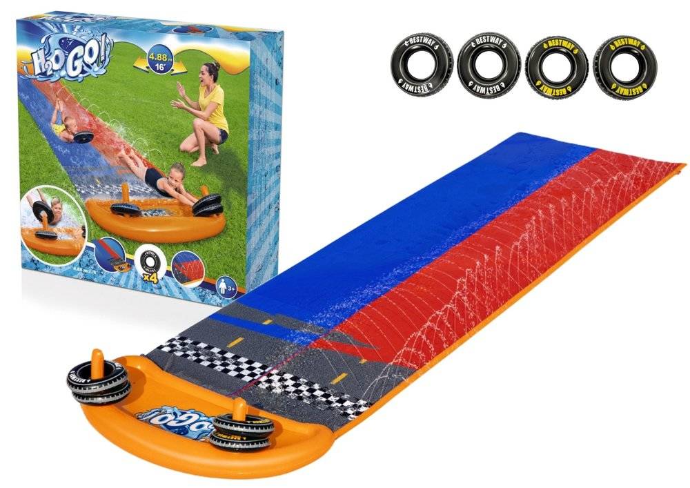 Tobogán Inflable,  Juego Inflable,  Deslizador Acuático H2o go 4.80m