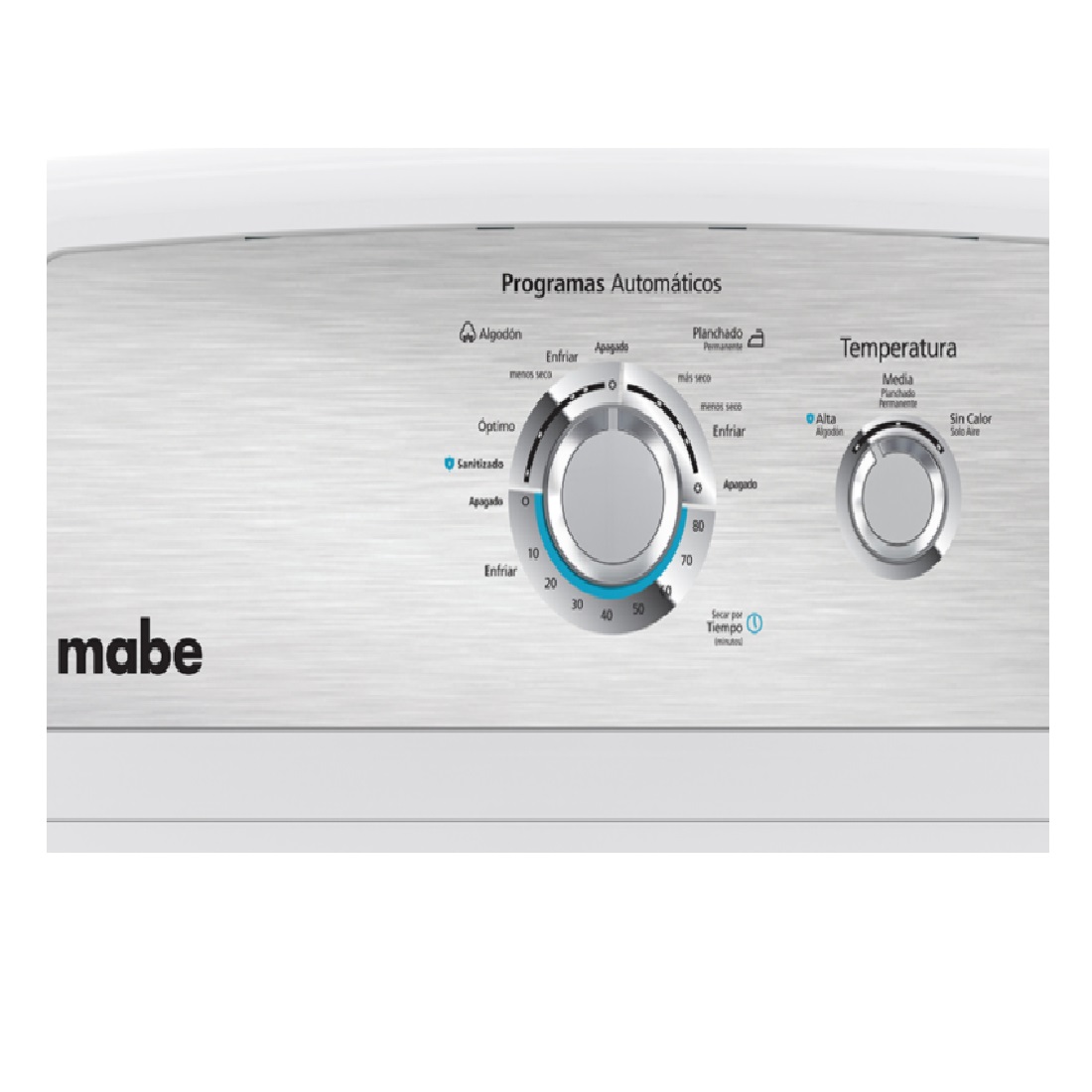 SECADORA MABE - SMG26N5MNBAB0 A GAS LP 6.2 PIES CÚBICOS CON CAPACIDAD DE 20 KG COLOR BLANCA CON CICLO DE SANITIZADO
