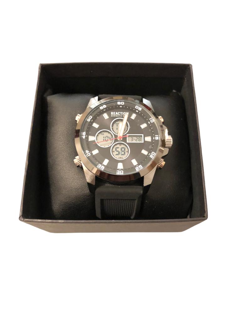 Reloj Kenneth Cole Original Negro  digital 