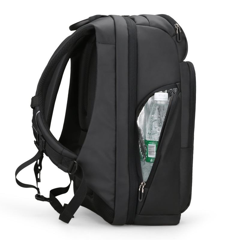  Mochila Inteligente Negocios Viaje, Mark Ryden. Espacio y compartimientos para laptop. Puerto USB Impermeable. Modelo 7080