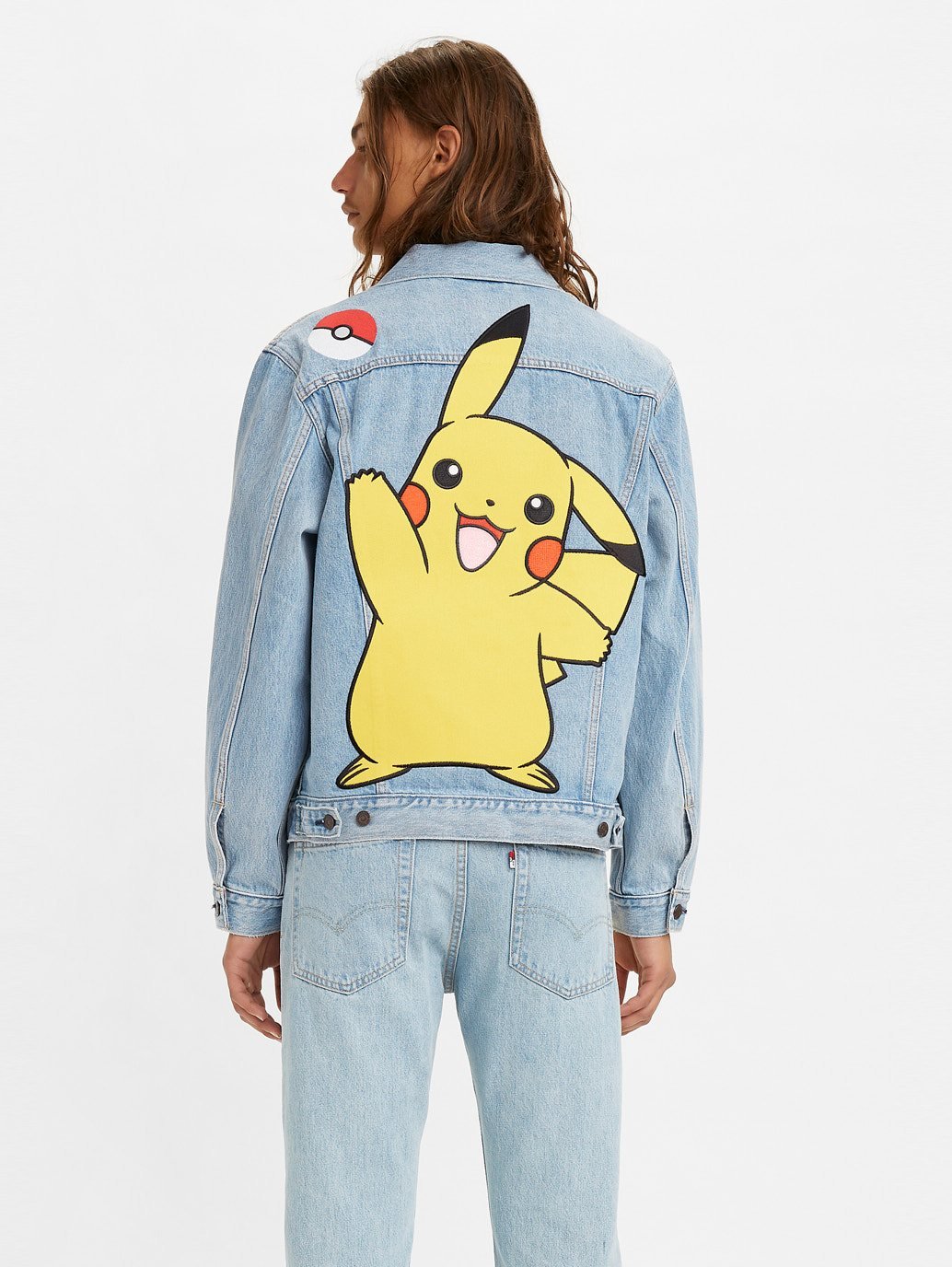 Levis x Pokémon Vintage Trucker Jacket Denim