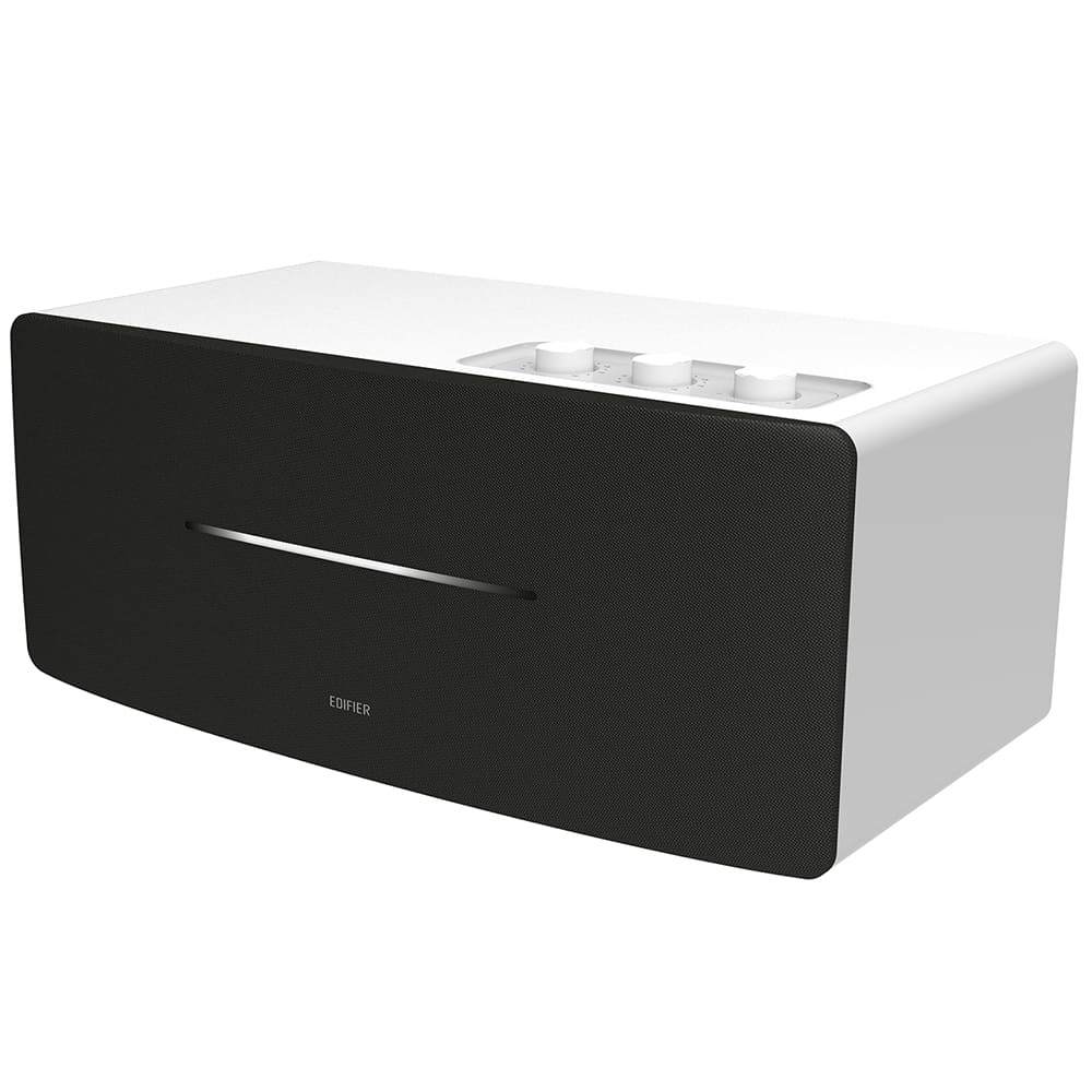 Bocina Bluetooth Edifier D12 Color Blanco Con Salida De Audio
