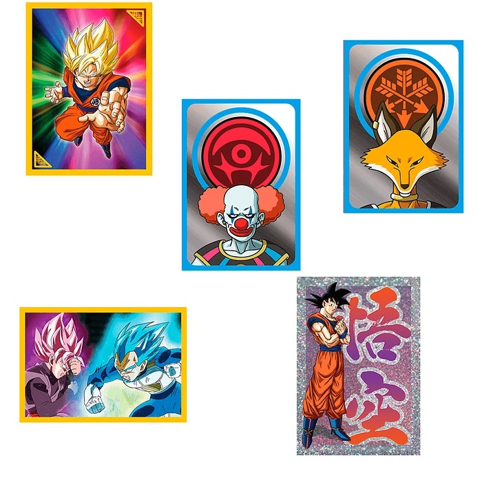 50 Sobres del Álbum Dragon Ball Super Ultimate Warriors oficial de Panini