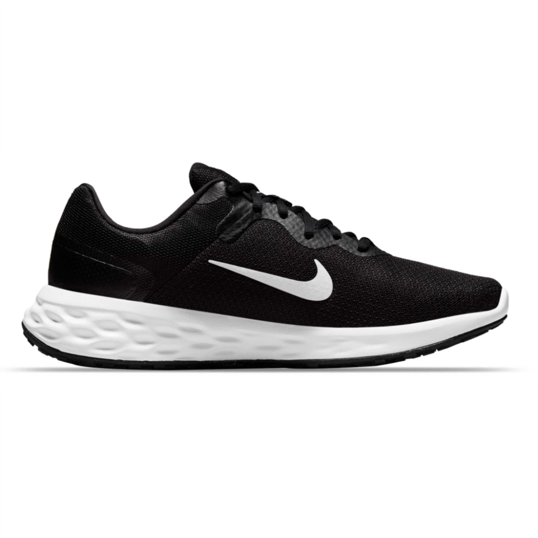 Tenis Nike Revolution 6 Next Nature Negro Para Hombre 