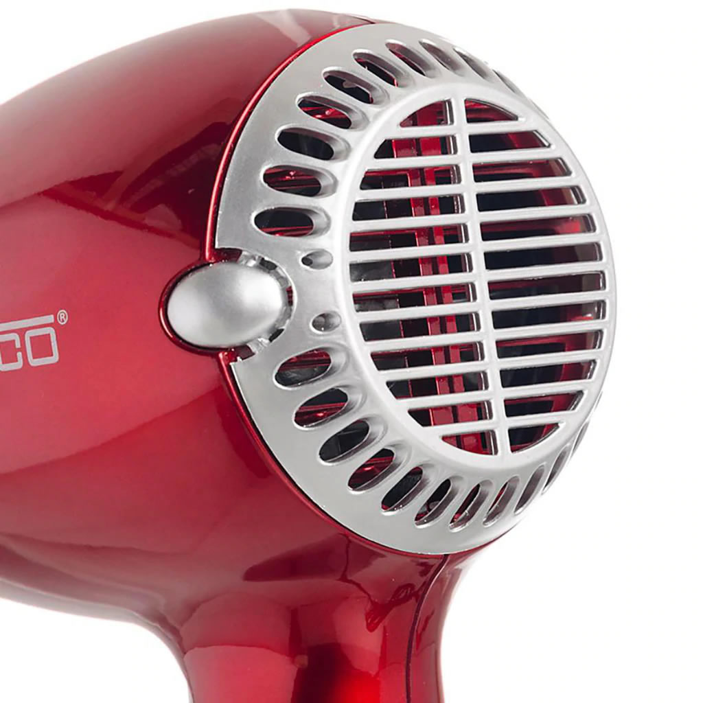 Secadora Para Cabello Timco CT-1600 Tecnología Turmalina - Rojo