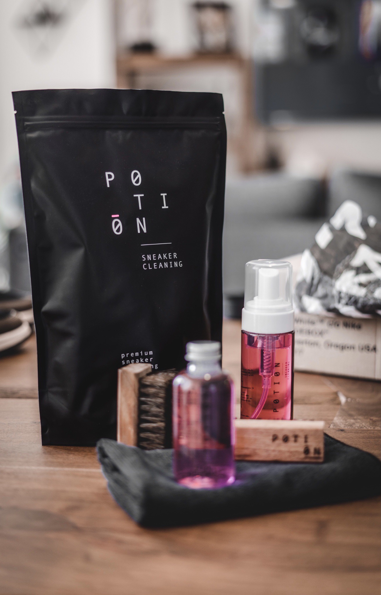 Potion Sneaker Cleaning Kit Pro Para Limpieza De Tenis Premium