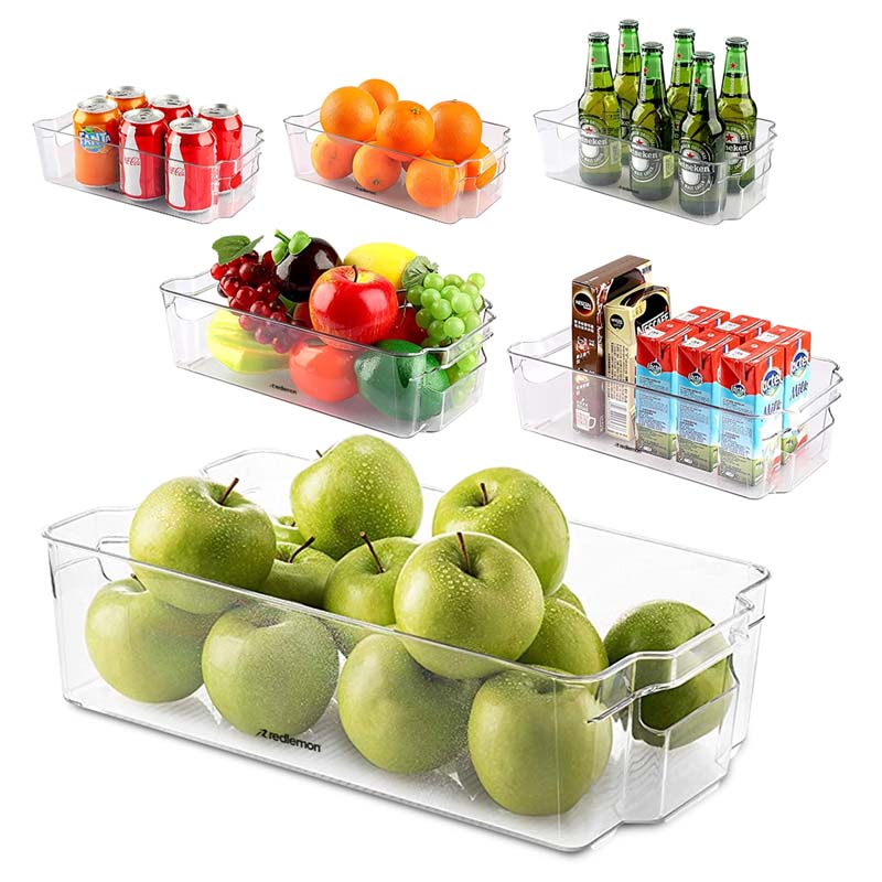 Organizadores para Refrigerador Alacena y Cocina 6 piezas Redlemon