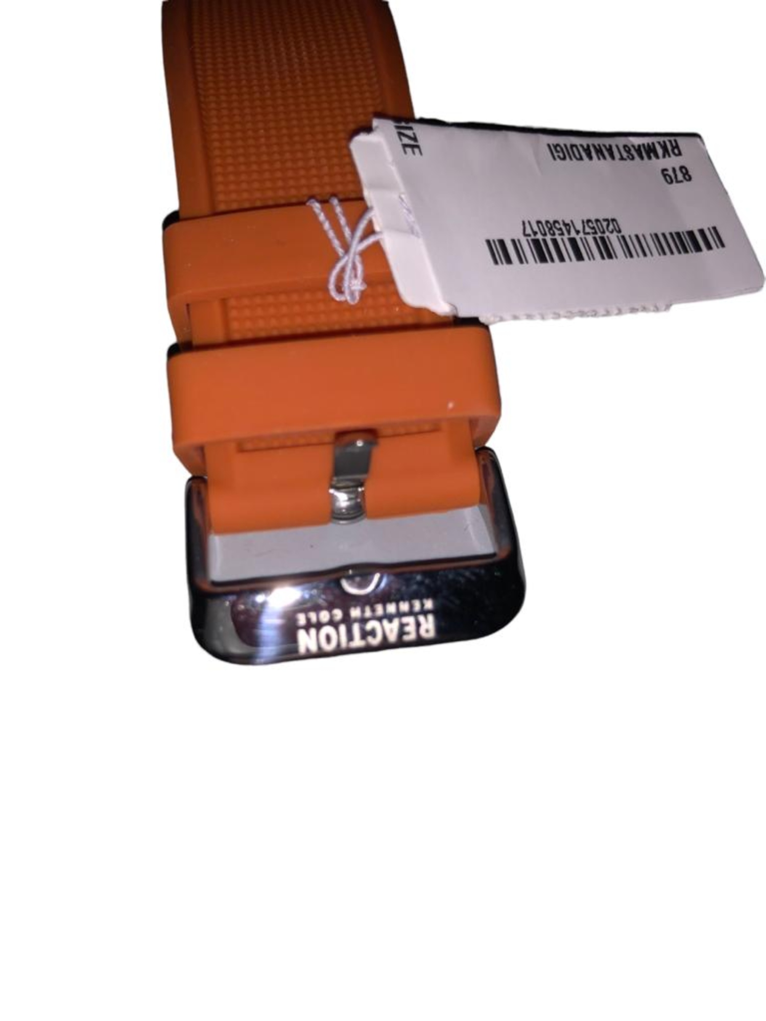 Reloj para hombre Kenneth Cole digital naranja Original 