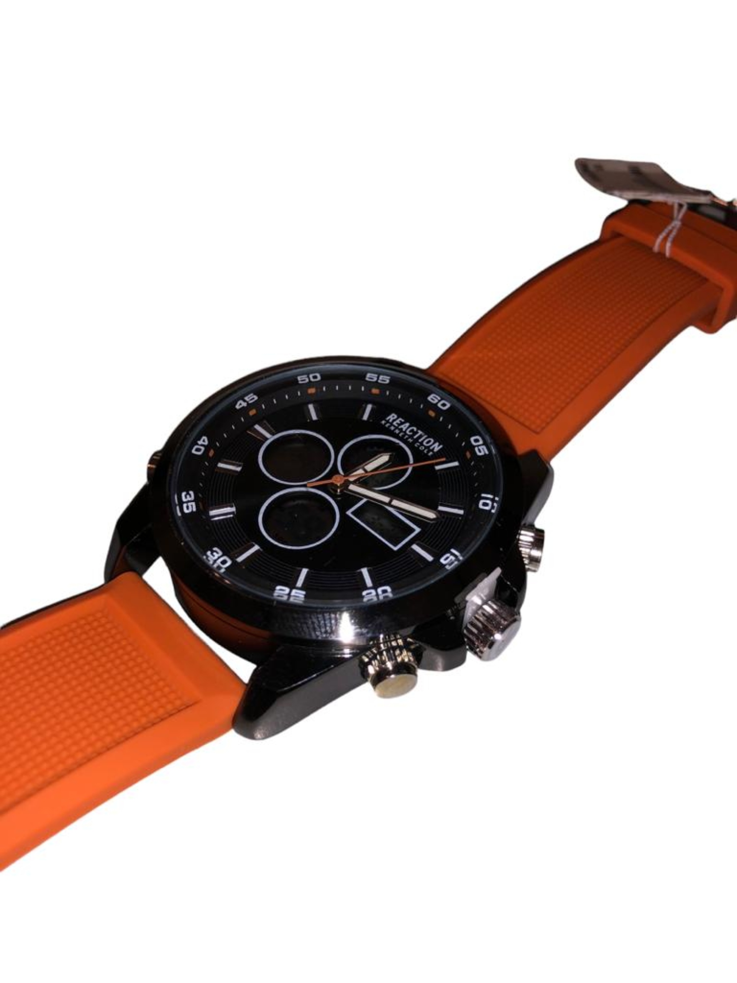 Reloj para hombre Kenneth Cole digital naranja Original 