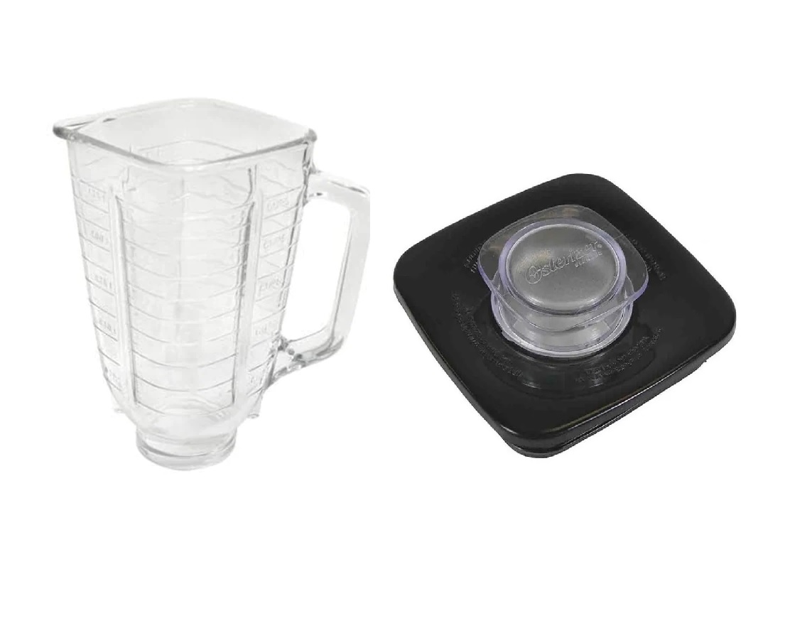 Vaso Clásico De Plástico Máster Con Tapa Para Licuadora Oster