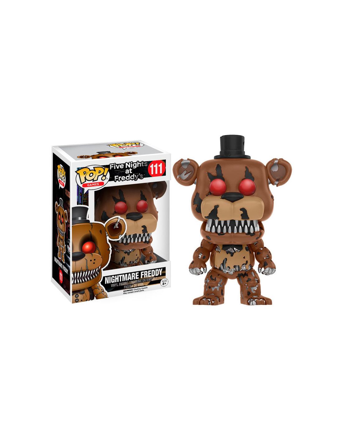 Funko Pop! - Nightmare Freddy - Five Nights At Freddy´s #111