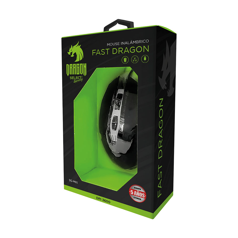 Mouse Fast Dragon Select Gaming Alámbrico SG-M01