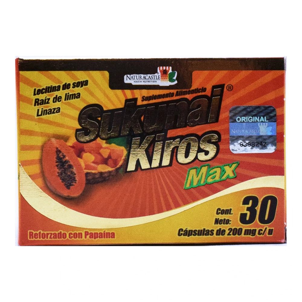 Sukunai Kiros Max 30 Cap 