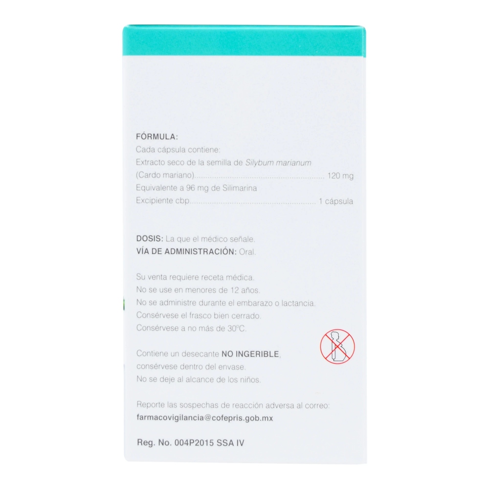 Cardo Mariano, Miltlan 60 Cap | Salud Natural