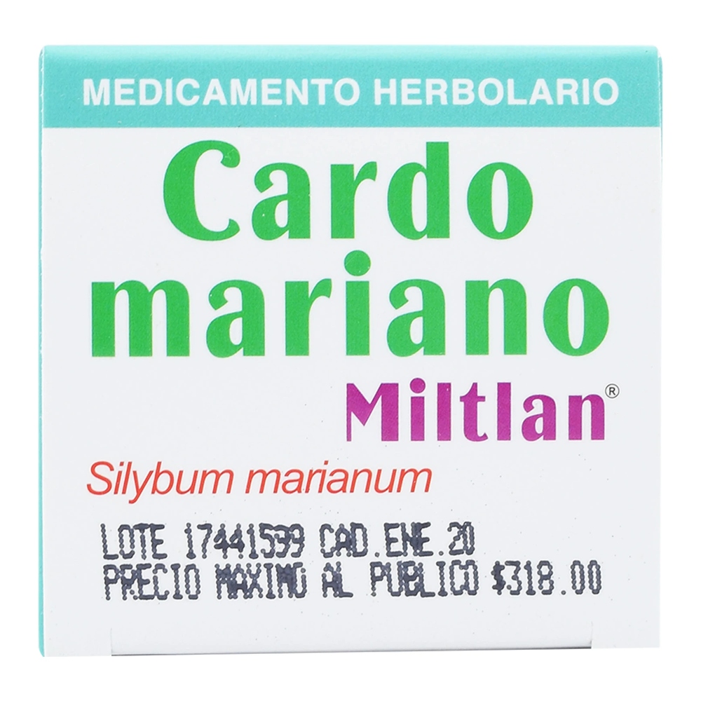 Cardo Mariano, Miltlan 60 Cap | Salud Natural