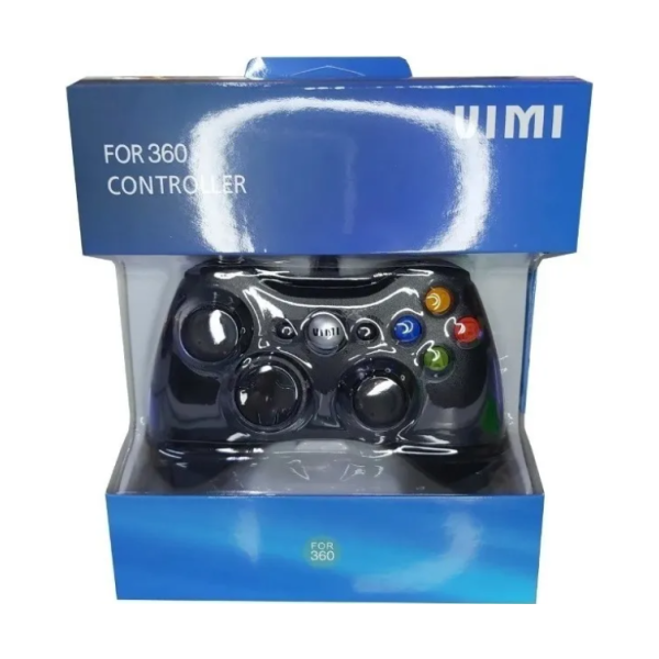 Control Alámbrico Genérico Para Xbox 360 Y PC Color Negro