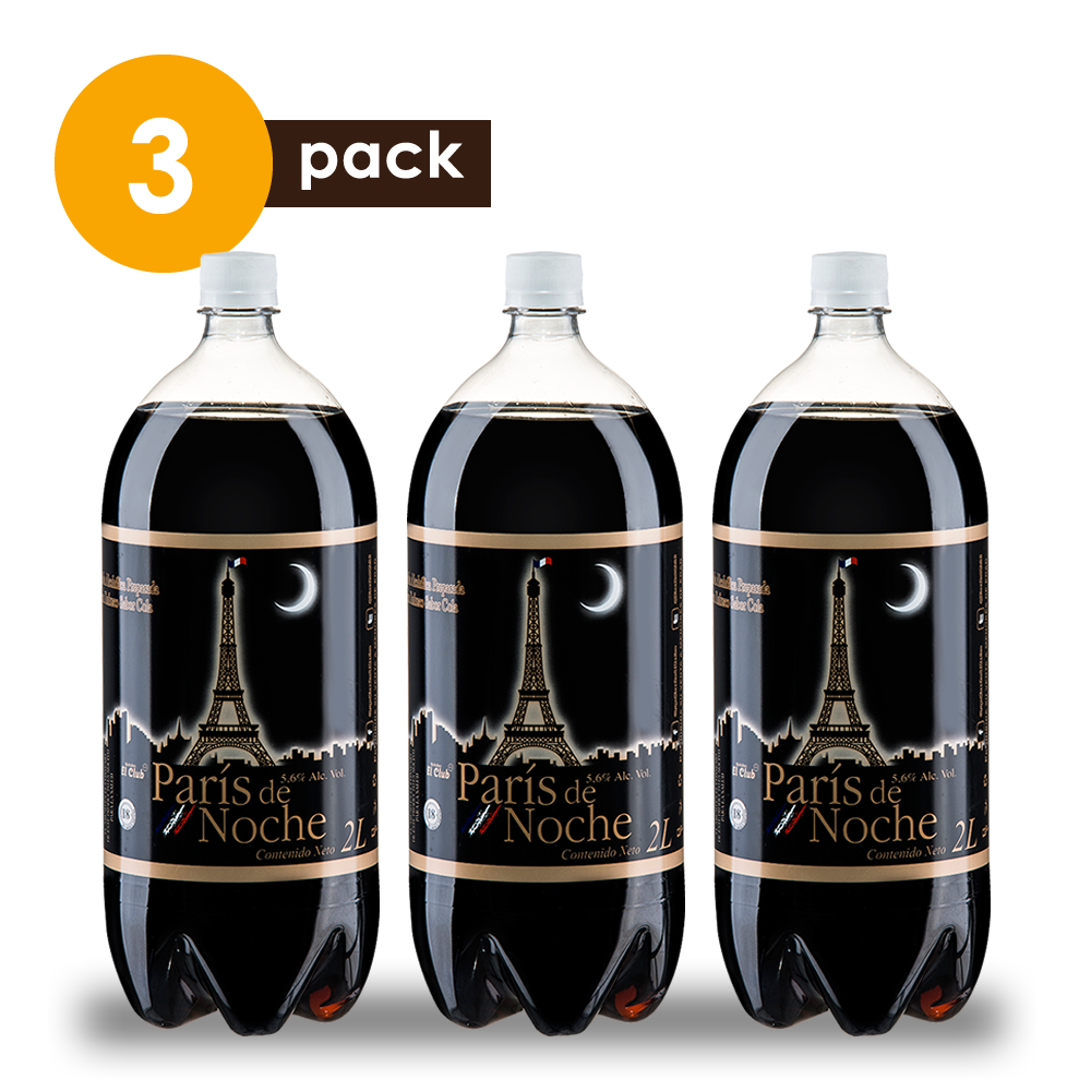 Cognac Kosako París de Noche Cola 2 litros 3 Pack