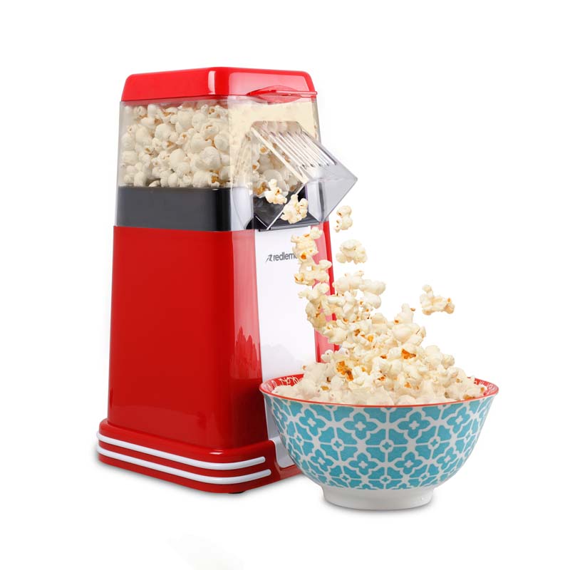 Máquina de Palomitas Estilo Retro Palomera 10 Tazas (80 gramos) Redlemon