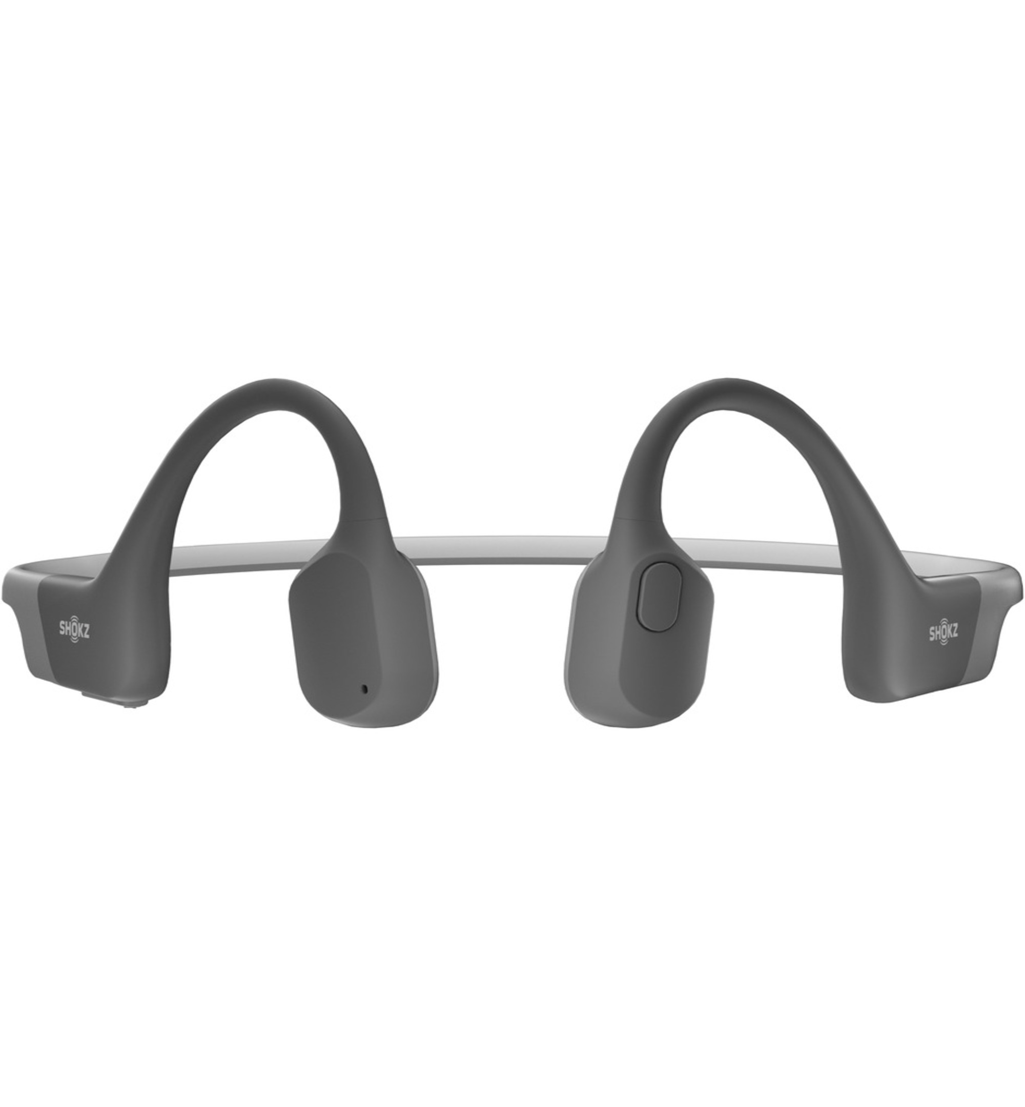 Audífonos Shokz OpenRun Conduccion Ósea Gris