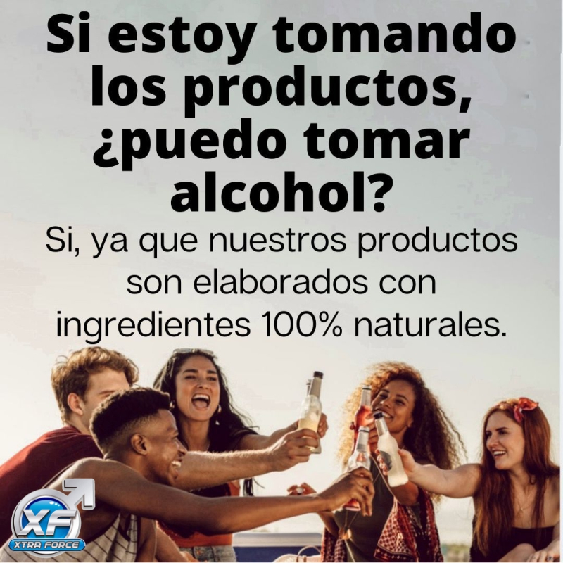 Próstata Sana, Xtraforce 100% Garantizado Frasco 20 Cápsulas