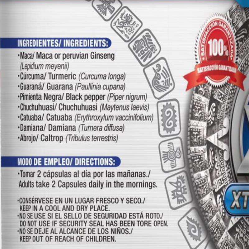 Próstata Sana, Xtraforce 100% Garantizado Frasco 20 Cápsulas