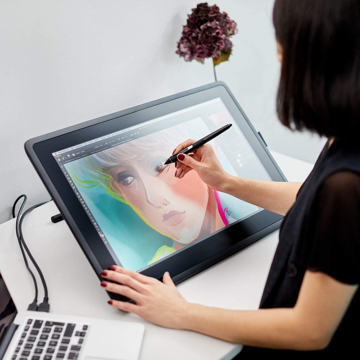 Tableta Digitalizadora Wacom Cintiq 22 Creative Pen Display