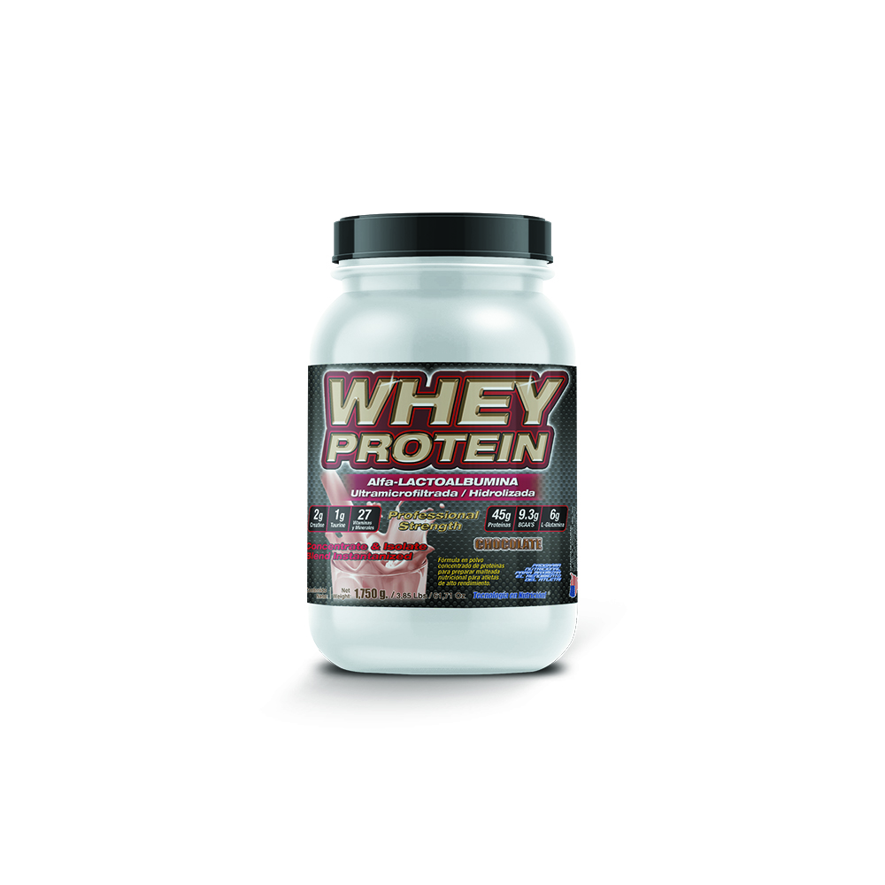 Whey Protein 1,750 Gr Alfa-lactoalbúmina Sabor ChocolateF&nt 