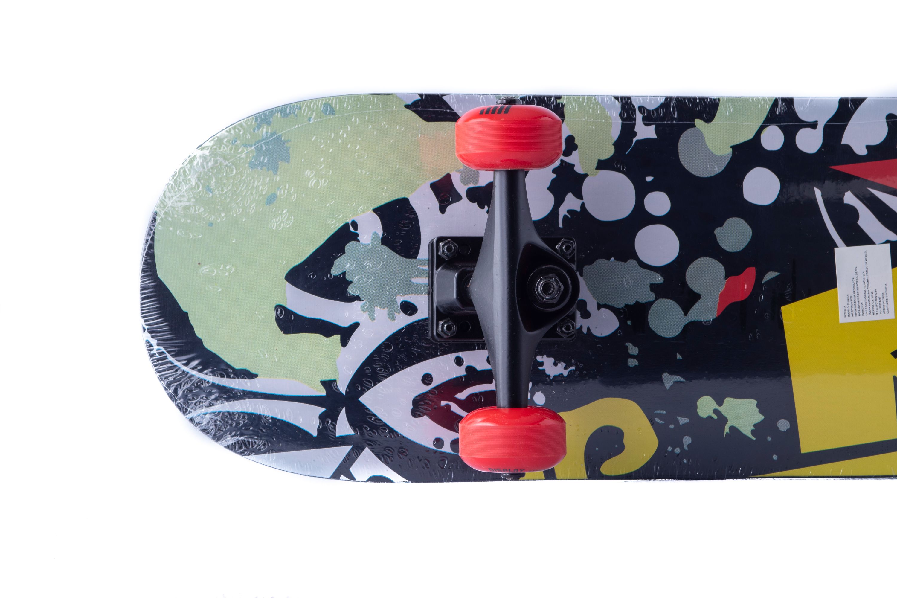 Patineta semiprofesional marca Display diseño Estrella