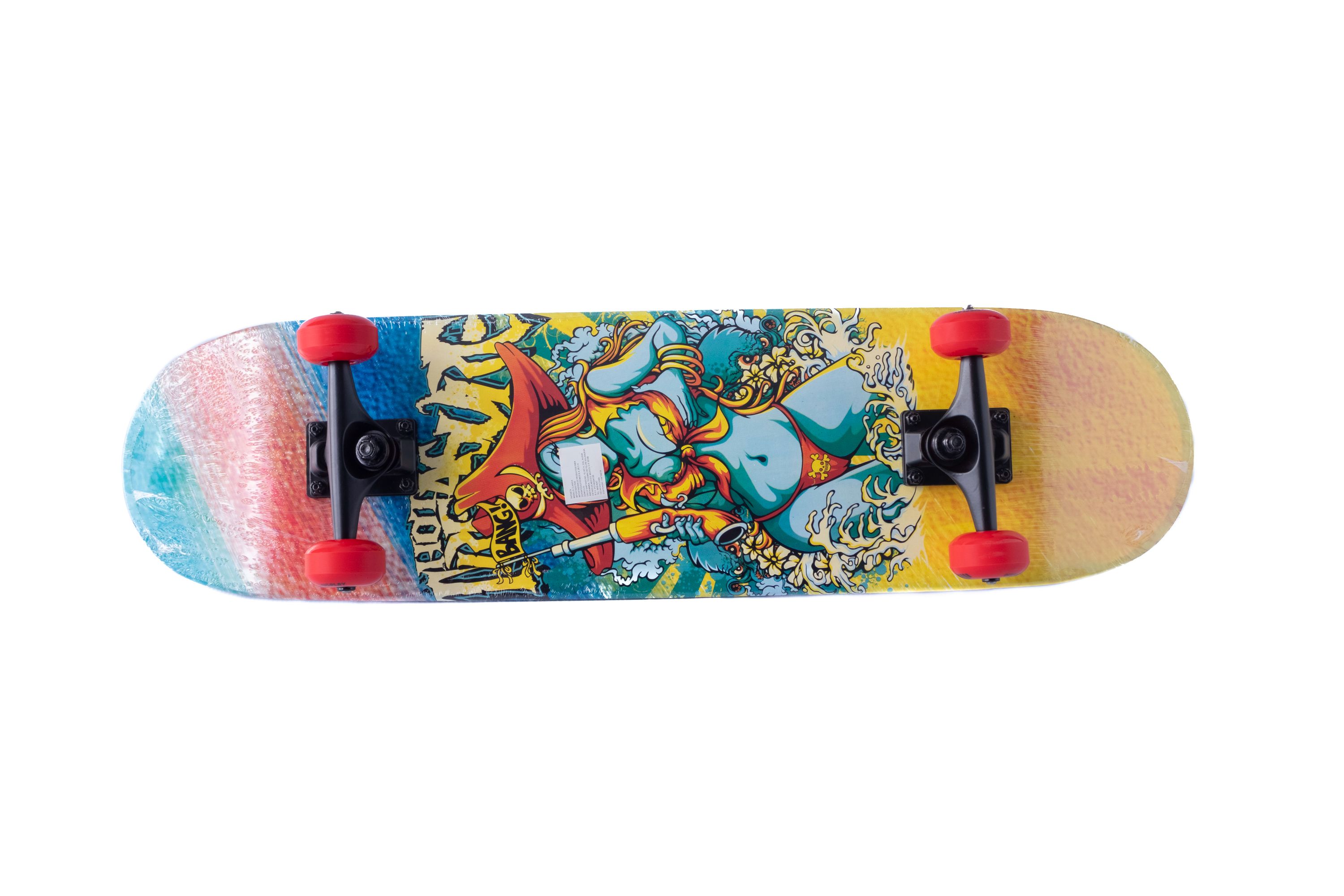 Patineta semiprofesional marca Display diseño Pirata