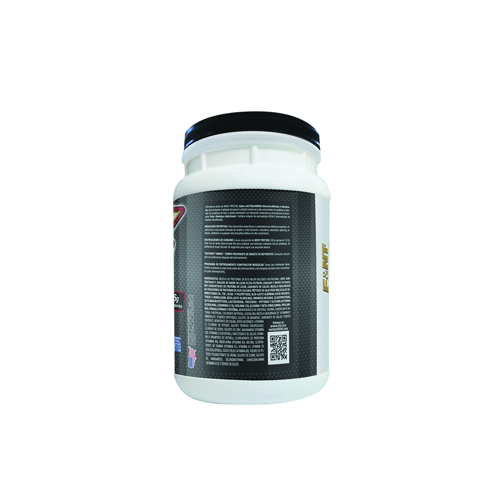 Whey Protein 1,000 Gr Alfa-lactoalbúmina Sabor Vainilla francesa F&nt