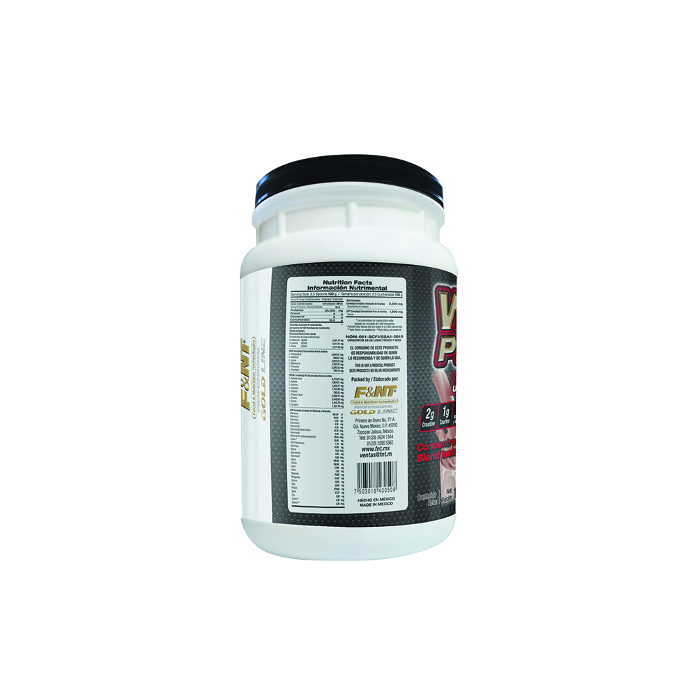 Whey Protein 1,000 Gr Alfa-lactoalbúmina Sabor Vainilla francesa F&nt