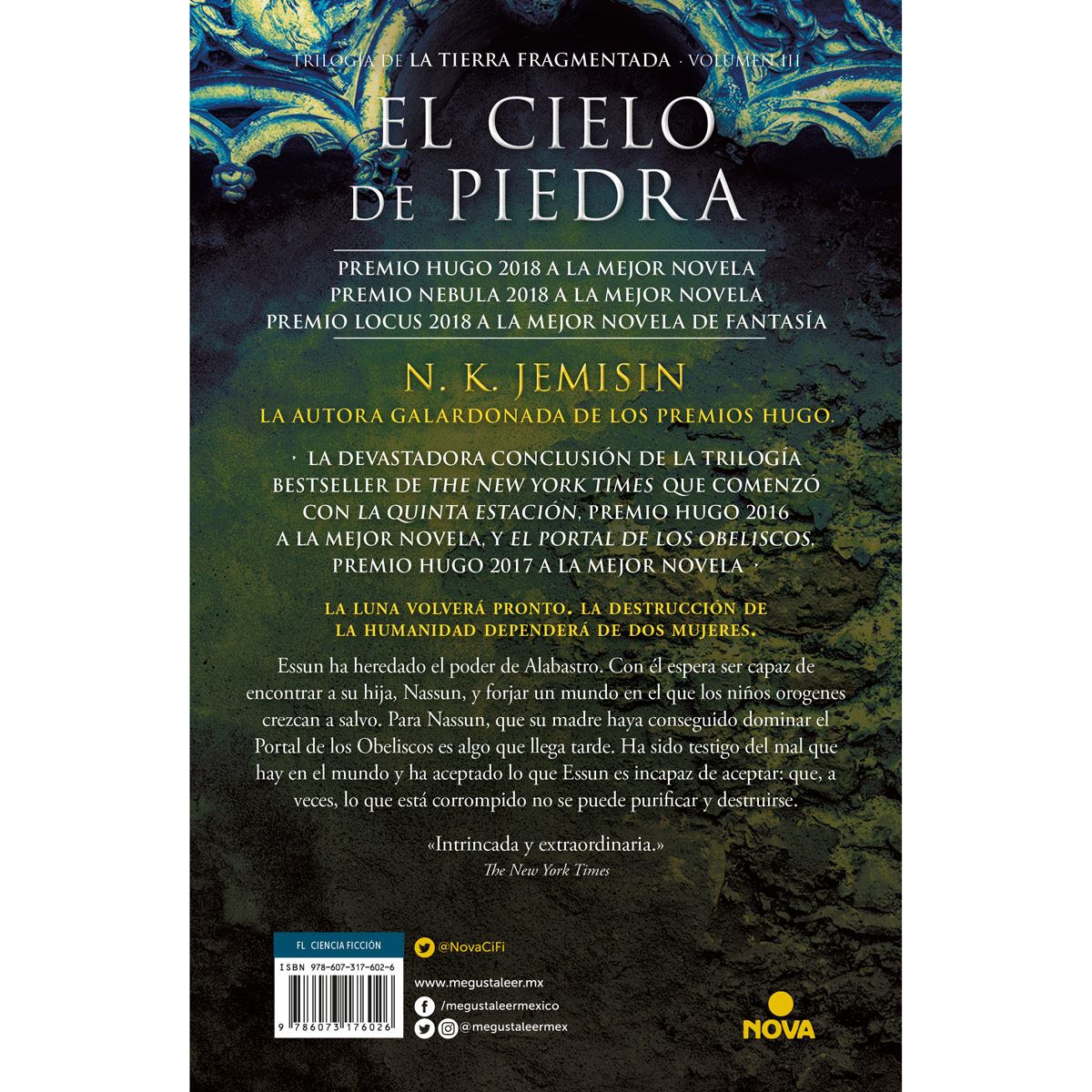 El cielo de piedra (Tierra fragmentada) Autor : N.K. Jemisin