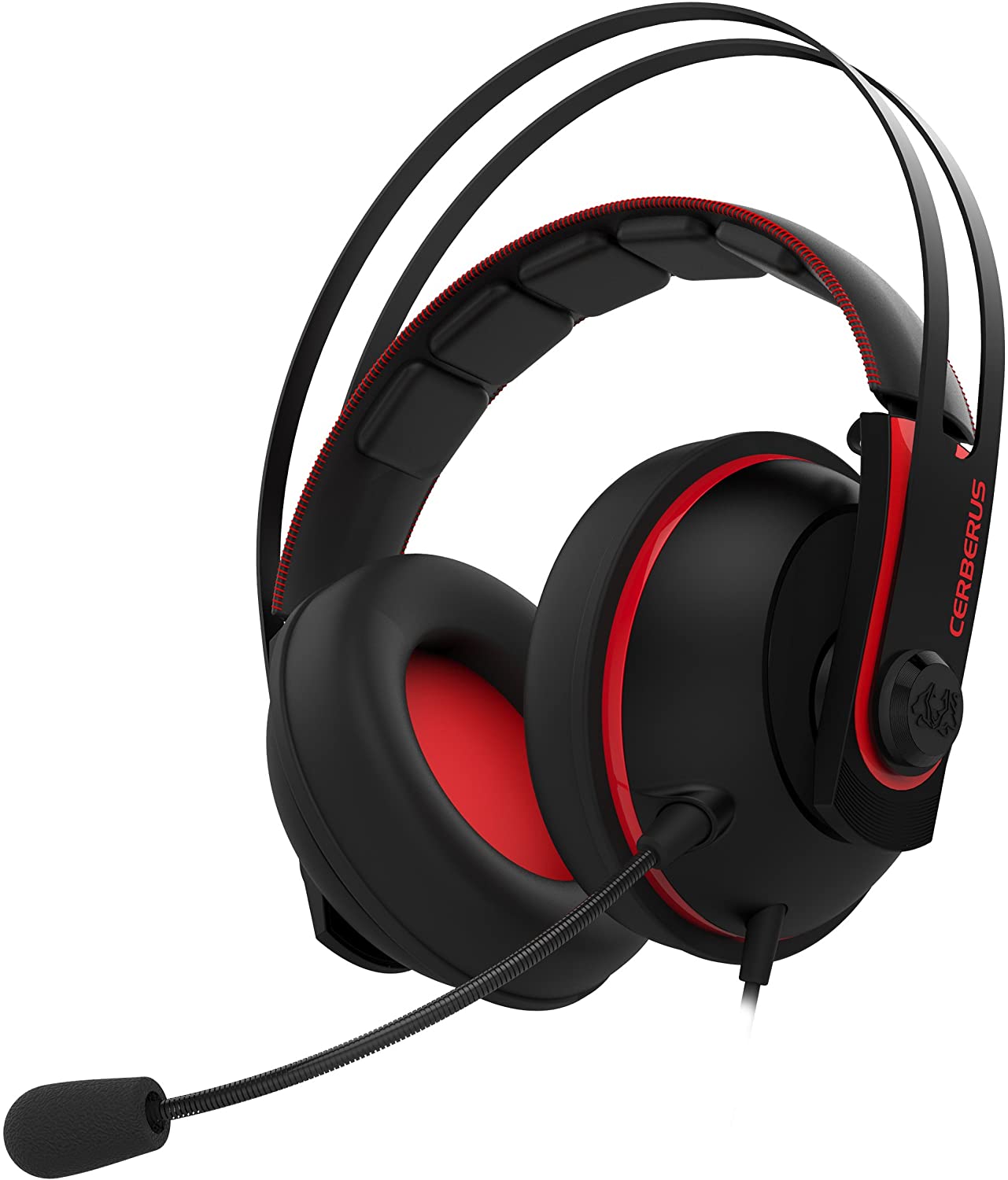 Auriculares para juegos ASUS CERBERUS V2 con diseño de micrófono dual