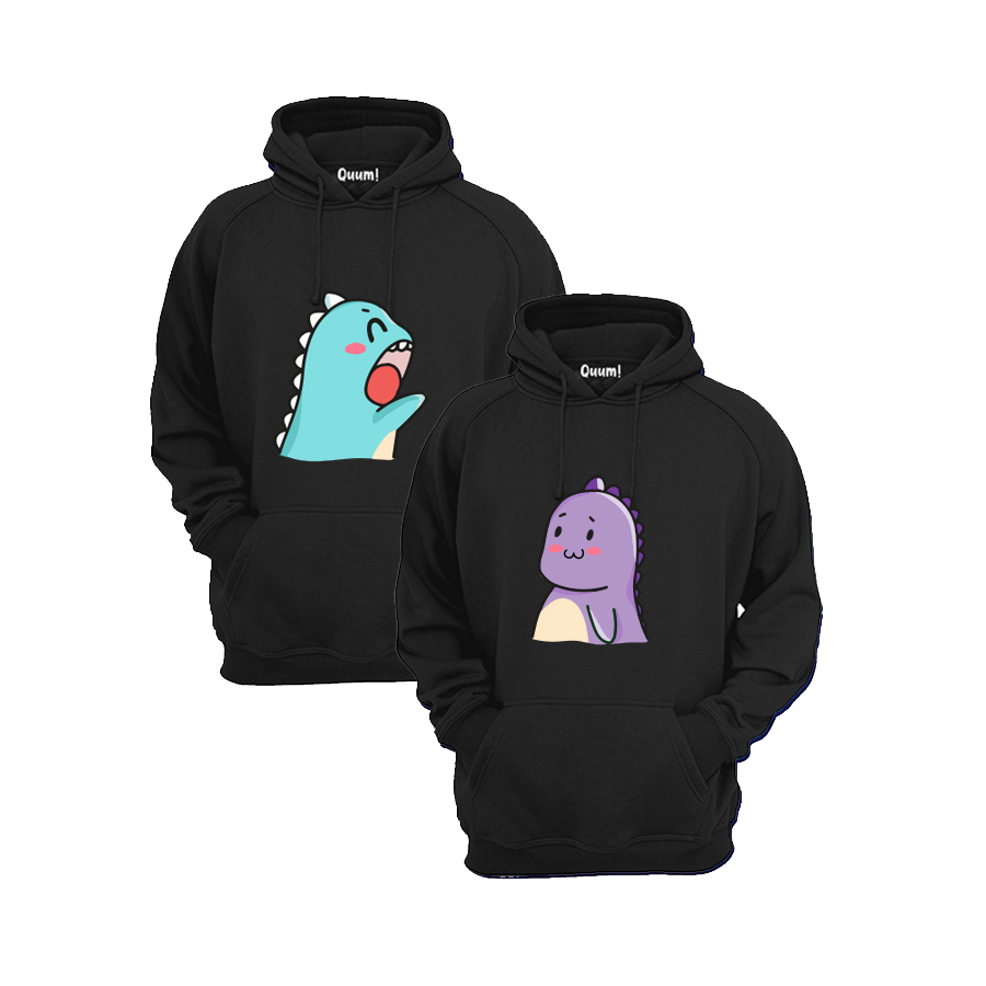 Dúo de Sudaderas Dinosaurio #2 (Todas las tallas)