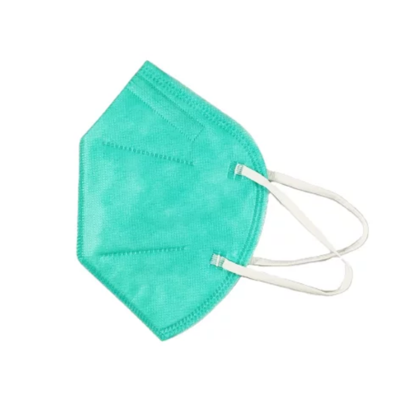 Mascarilla kn95 Color Verde Pistache 50 Piezas Empaque Individual