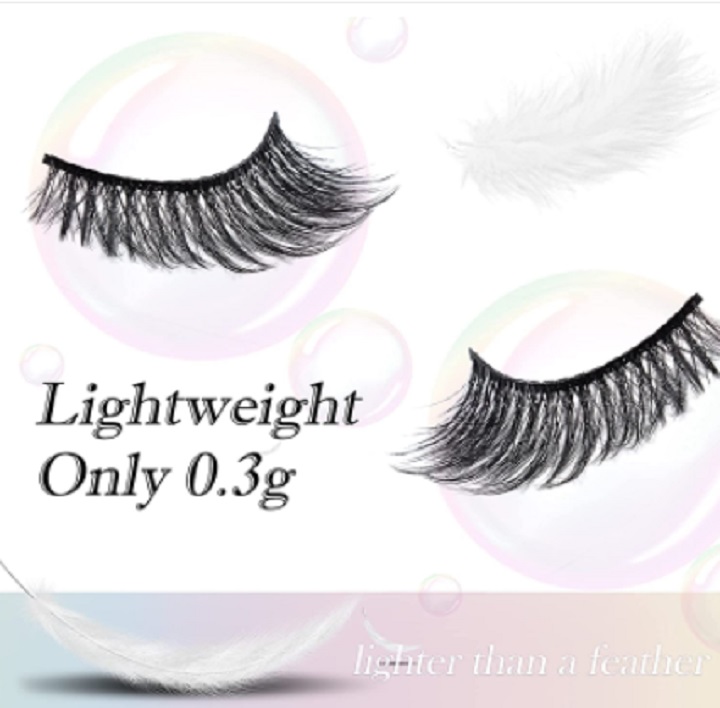 Pestañas Postizas 20 Pares 3D Pestañas Mink