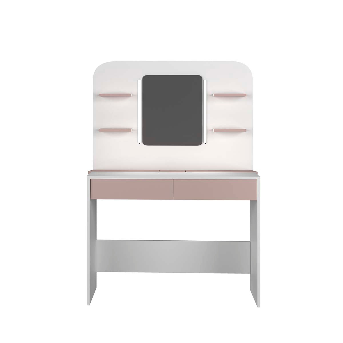 Tocador Tecret Blanco y Rosa - Kessa