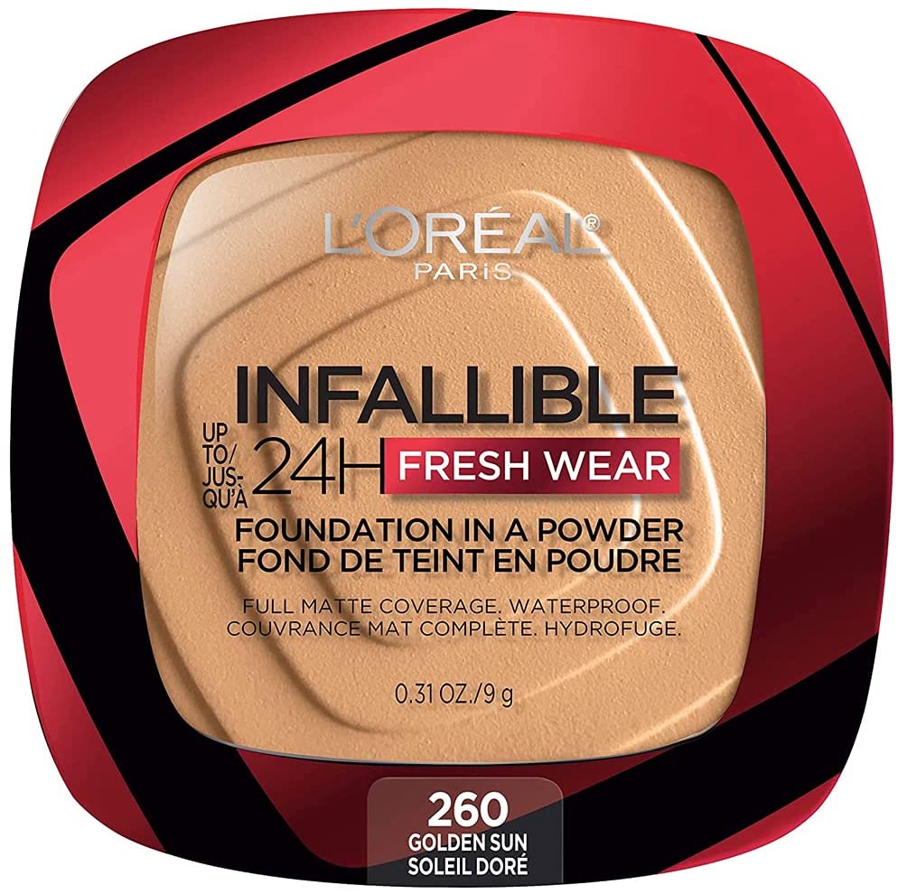 Base De Maquillaje L'Oreal Paris Infallible Fresh Wear 24H - Tono Golden Sun