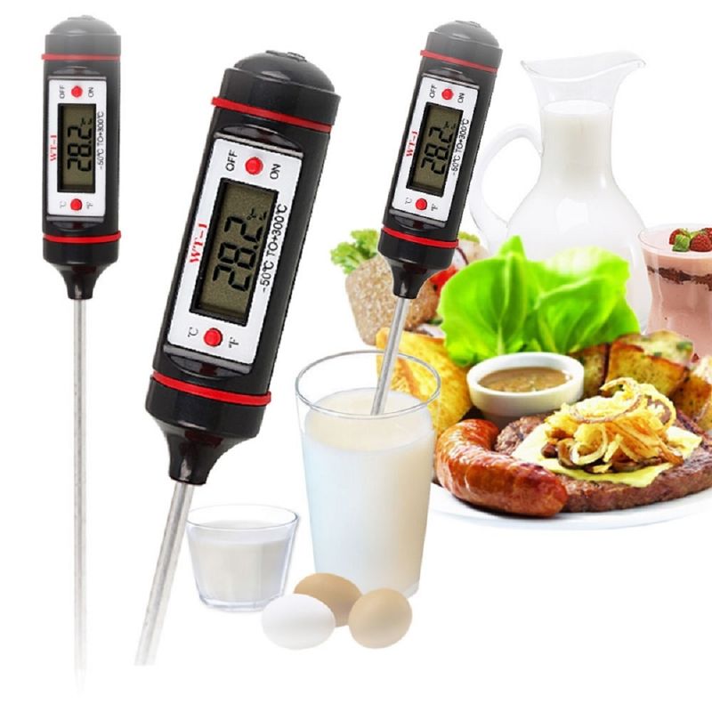 TERMOMETRO DIGITAL PARA ALIMENTOS GASTRONOMIA -50+300 GRADOS CENTIGRADOS