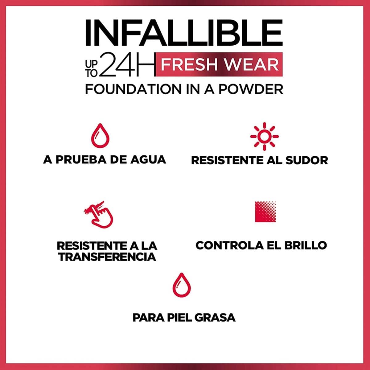 Base De Maquillaje L'Oreal Paris Infallible Fresh Wear 24H - Tono True Beige