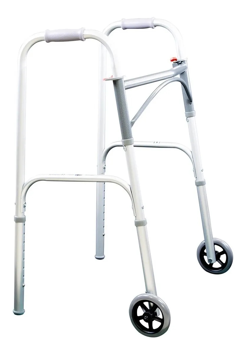 Andadera Ortopédica Con Ruedas Aluminio Plegable Drive