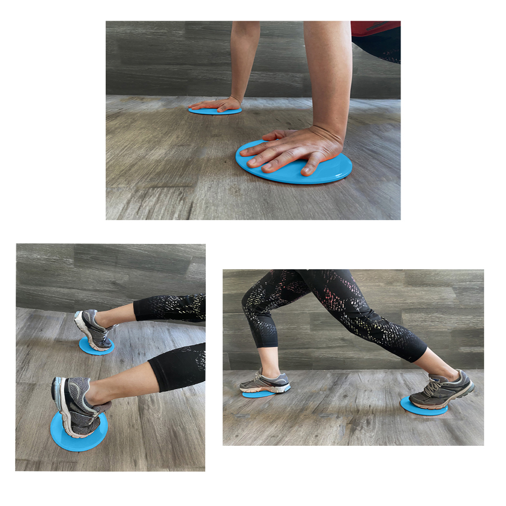 Discos deslizantes para Ejercicio, Core Sliders, Discos Deslizantes Fitness 