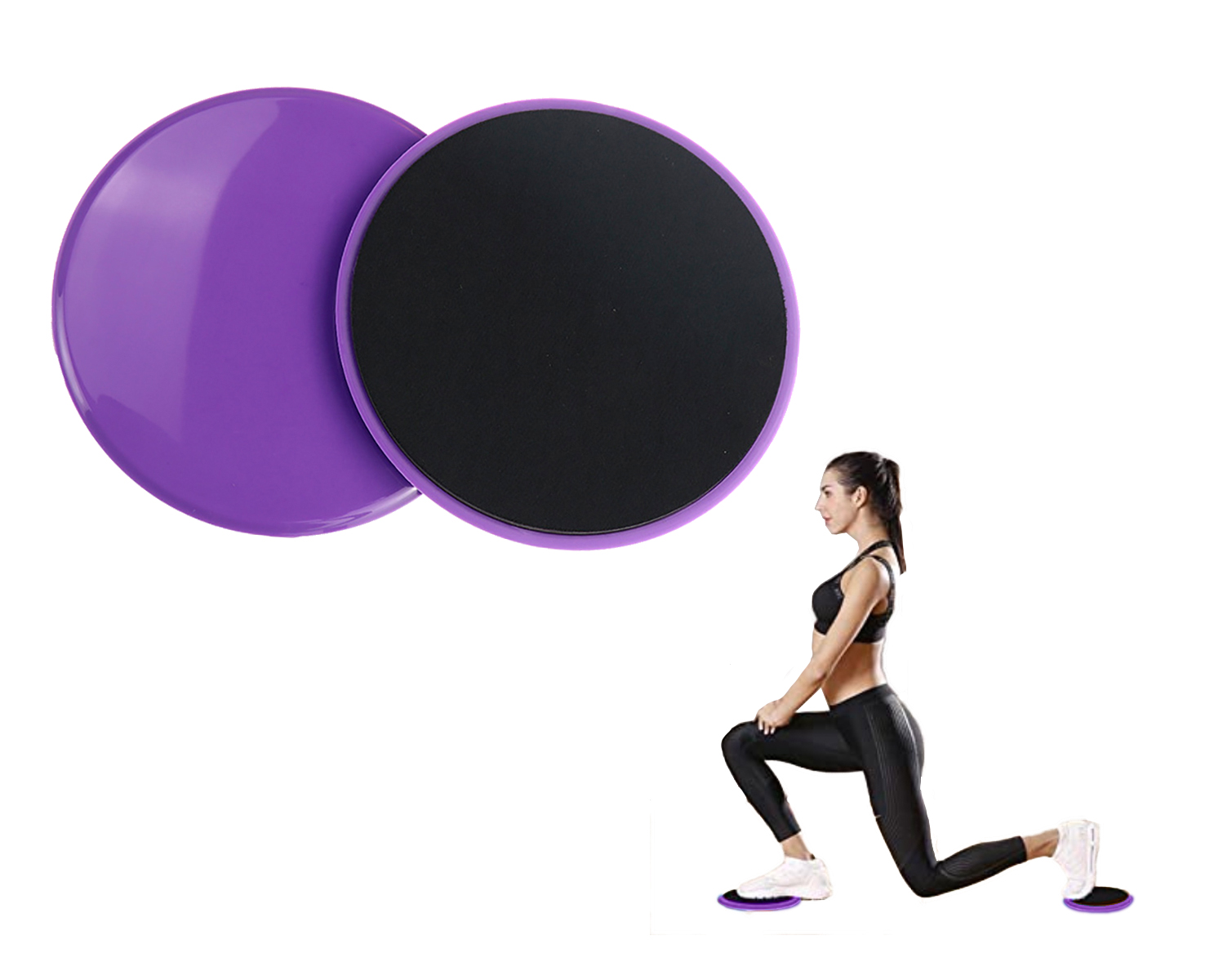 Discos deslizantes para Ejercicio, Core Sliders, Discos Deslizantes Fitness 