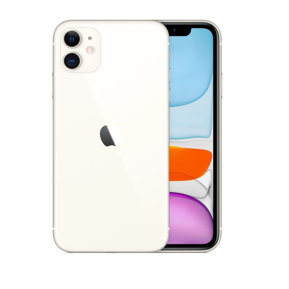 iPhone 11 64GB SILVER Reacondicionado grado A con Accesorios