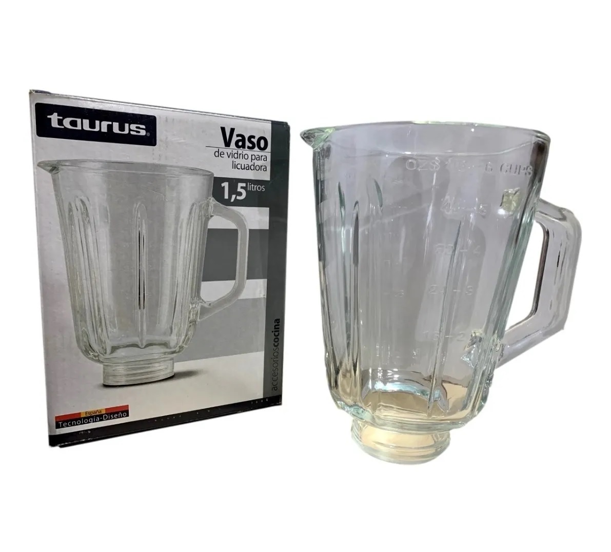 Vaso Para Licuadora Taurus Original De Vidrio