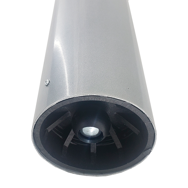 Cenicero metálico de pared Art Center Avenue 309024 color gris con tapa en acero inoxidable y rejilla para apagado de cigarros