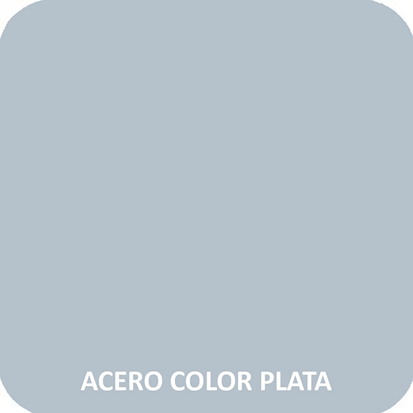 Cenicero metálico de pared Art Center Avenue 309024 color gris con tapa en acero inoxidable y rejilla para apagado de cigarros